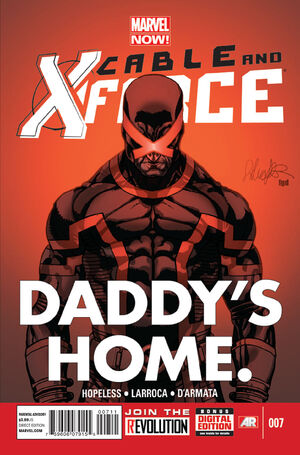 Cover CABLE E X-FORCE #7.